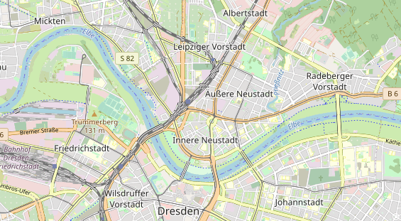 Agentur auf Karte