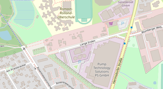 Agentur auf Satellitenbild