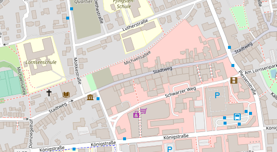 Agentur auf Satellitenbild
