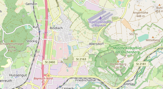 Agentur auf Karte