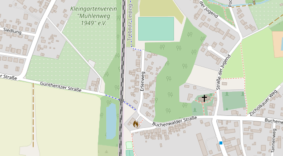 Agentur auf Satellitenbild