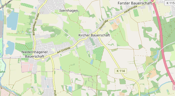 Agentur auf Karte