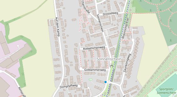Agentur auf Satellitenbild