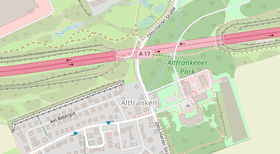 Agentur auf Satellitenbild