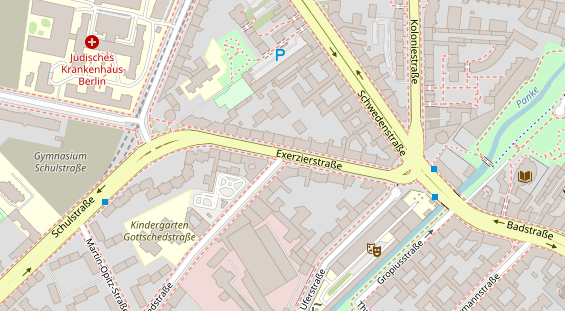 Agentur auf Satellitenbild