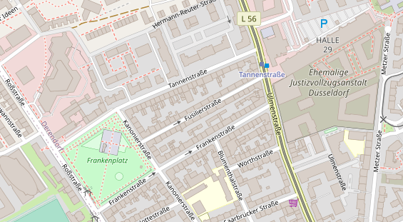 Agentur auf Satellitenbild