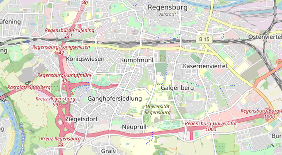 Agentur auf Karte