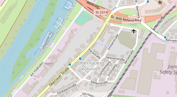 Agentur auf Satellitenbild