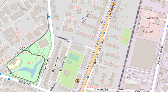 Agentur auf Satellitenbild