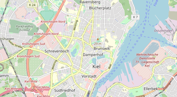 Agentur auf Karte