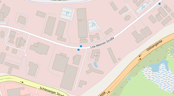 Agentur auf Satellitenbild