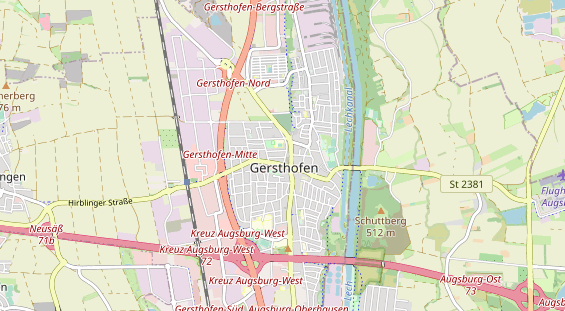 Eventlocations auf Karte