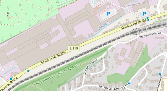 Agentur auf Satellitenbild