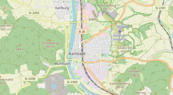 Agentur auf Karte