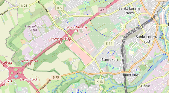 Agentur auf Karte