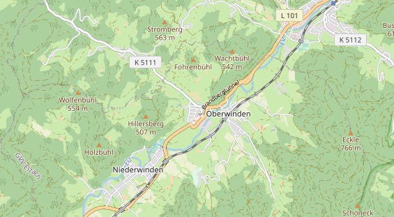 Agentur auf Karte