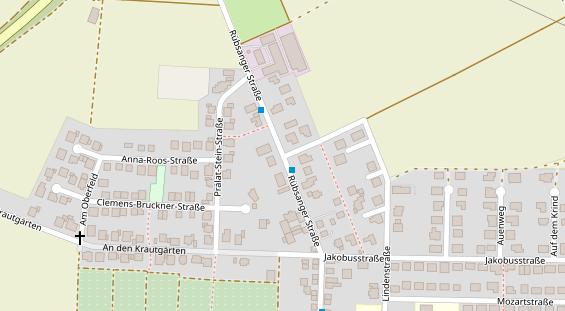 Agentur auf Satellitenbild