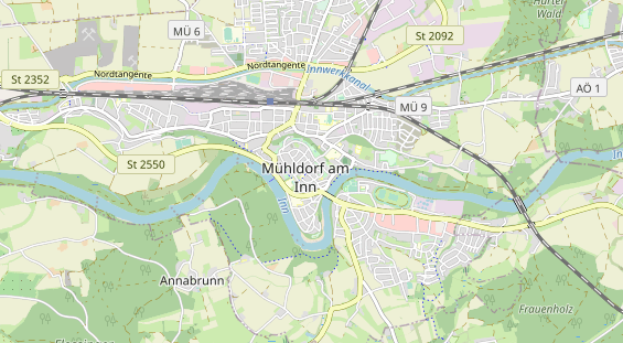 Agentur auf Karte