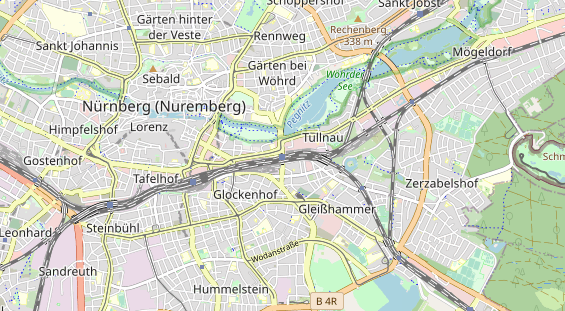 Agentur auf Karte