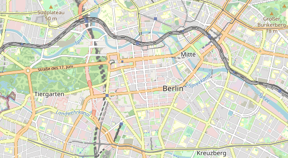 Eventlocations auf Karte