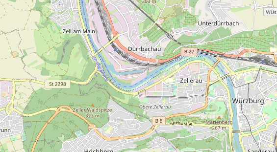 Agentur auf Karte