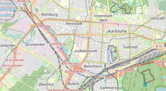 Agentur auf Karte