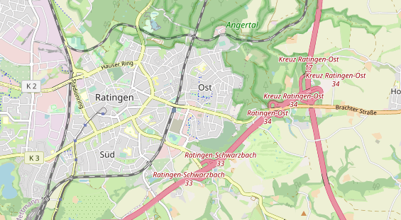 Agentur auf Karte
