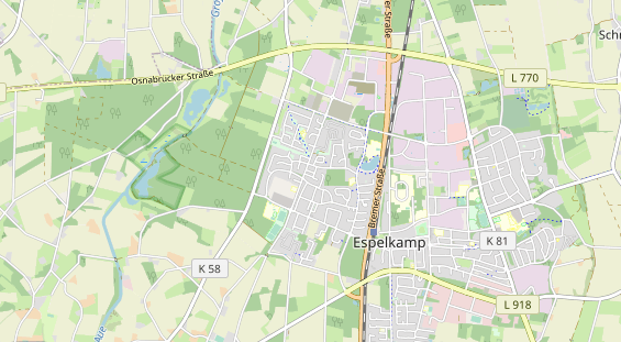Agentur auf Karte