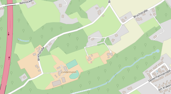 Agentur auf Satellitenbild