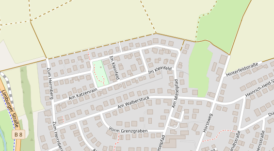 Agentur auf Satellitenbild