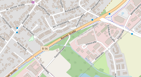 Agentur auf Satellitenbild