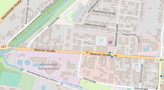 Agentur auf Satellitenbild