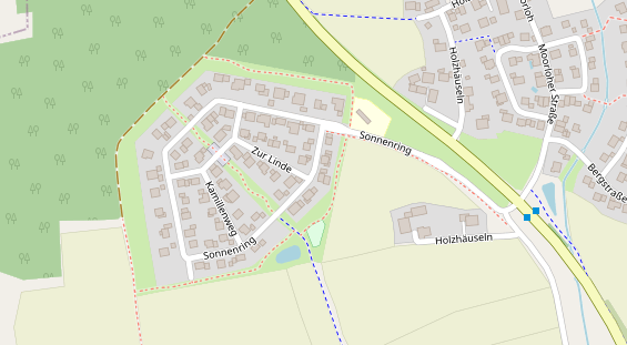 Agentur auf Satellitenbild