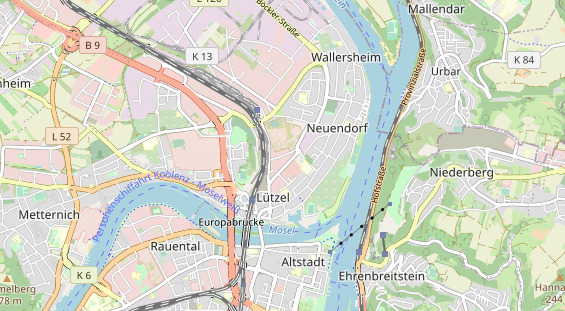 Agentur auf Karte