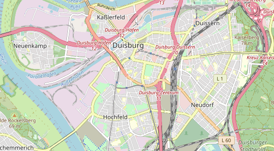 Agentur auf Karte