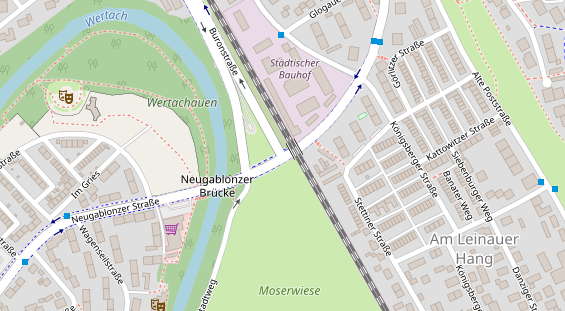 Agentur auf Satellitenbild