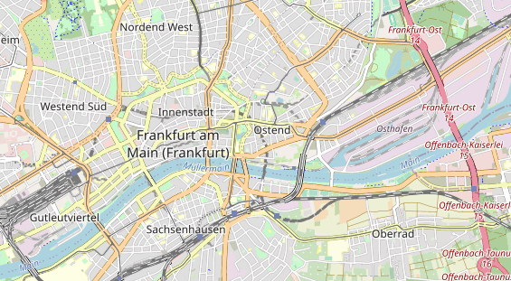 Agentur auf Karte