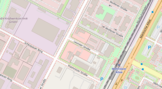 Agentur auf Satellitenbild