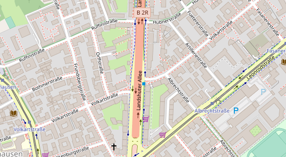 Agentur auf Satellitenbild