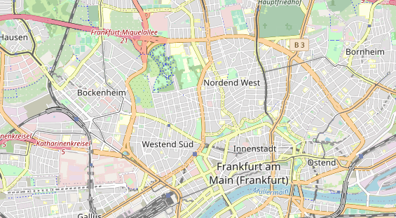 Agentur auf Karte