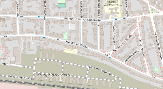 Agentur auf Satellitenbild