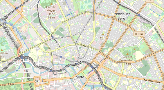 Agentur auf Karte