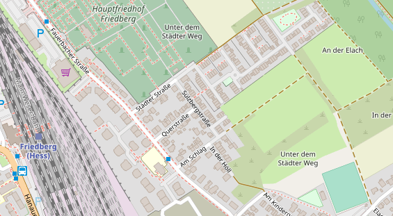 Agentur auf Satellitenbild