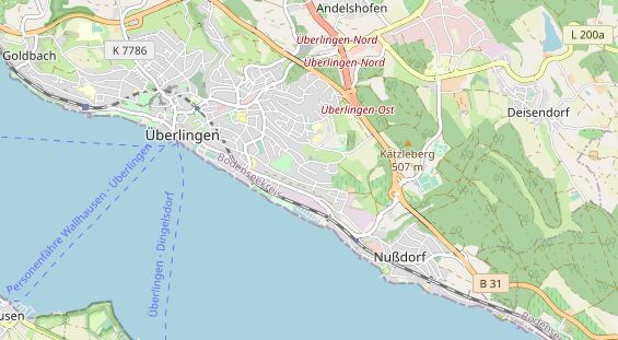 Agentur auf Karte