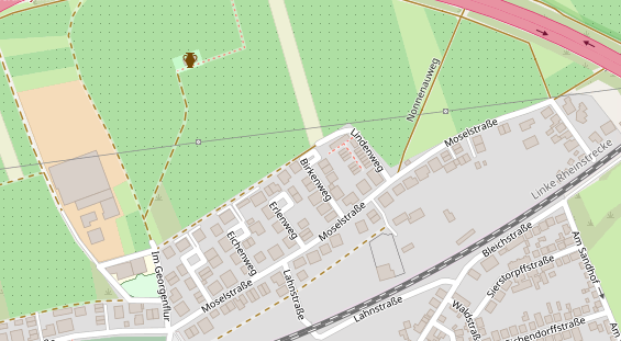 Agentur auf Satellitenbild