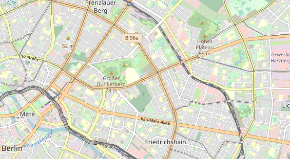 Eventlocations auf Karte