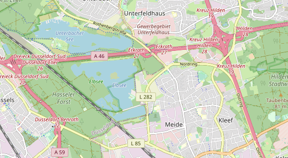 Agentur auf Karte