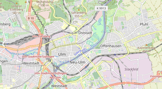 Agentur auf Karte