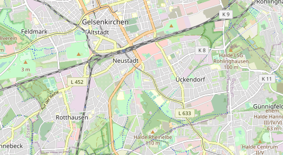 Agentur auf Karte