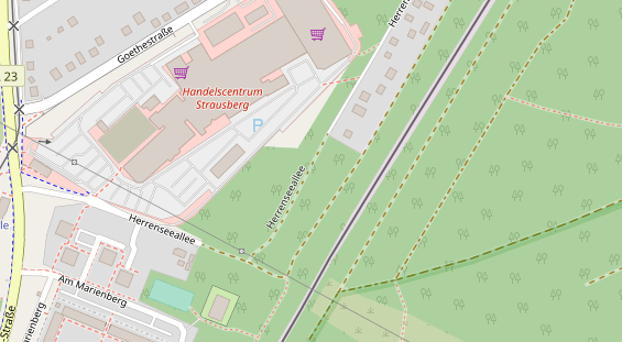 Agentur auf Satellitenbild